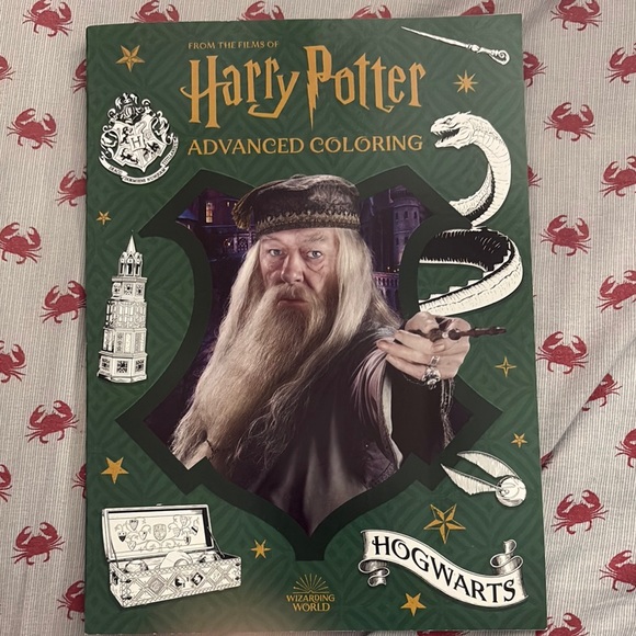Warner Bros. | Other | Warner Bros Harry Potter Advanced Coloring Book ...